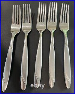 Oneida Risotto 18/10 Stainless Flatware 35 Piece Includes Serving Pieces