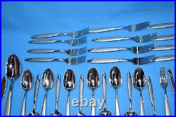 Oneida Risotto 18/10 Stainless Flatware 65 Piece Includes Serving Pieces