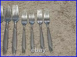 Oneida Risotto Flatware Set Of 29 Pieces Frosted 18/10 Stainless