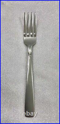 Oneida SATIN ACCENT Stainless Flatware 24 Pc. NOS