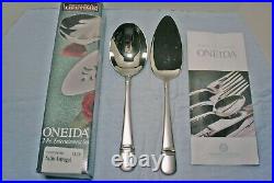 Oneida SATIN ASTRAGAL 18/10 Stainless Steel, 4 Place & 8 Serving Pieces REDUCED