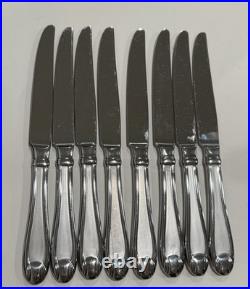 Oneida SATIN GARNET 55 Pieces Flatware Set 18/10 Stainless Steel Nice Condition