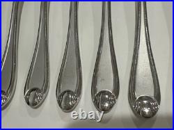 Oneida SATIN GARNET 55 Pieces Flatware Set 18/10 Stainless Steel Nice Condition