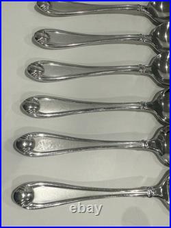 Oneida SATIN GARNET 55 Pieces Flatware Set 18/10 Stainless Steel Nice Condition
