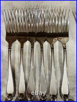 Oneida SATIN GARNET Stainless 18/10 Frost & Glossy Flatware Service for 4 Set 26