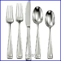 Oneida SATIN MODA 18/10 Stainless 75pc. Flatware Set (Service for Twelve) N/O