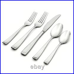 Oneida SATIN MODA 18/10 Stainless 75pc. Flatware Set (Service for Twelve) N/O