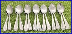 Oneida SATIN SAND DUNE Stainless 76 PC Set Frosted Indent Flatware A46G