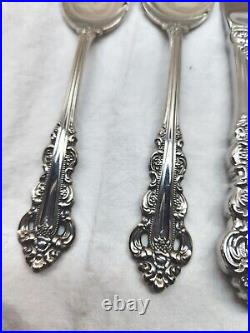 Oneida SOUTHERN BAROQUE 39 PC Artistry Stainless Oneida US service 8 less 1 fork