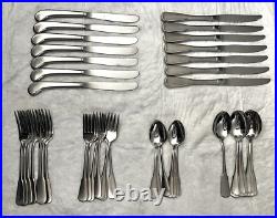 Oneida SSS Colonial Boston 42 Pcs Stainless Flatware Set. FREE SHIPPING (A)