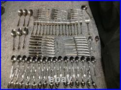 Oneida SSS Flatware 90 PC Set Fork Spoon Dinner Salad Ice Tea Fork Oneida SSS Flatware 90 PC Set Fork Spoon Dinner Salad Ice Tea Fork