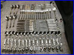 Oneida SSS Flatware 90 PC Set Fork Spoon Dinner Salad Ice Tea Fork