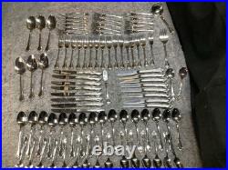 Oneida SSS Flatware 90 PC Set Fork Spoon Dinner Salad Ice Tea Fork