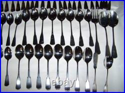 Oneida SSS Independence Flatware Lot 77 Pc stainless silverware forks spoons