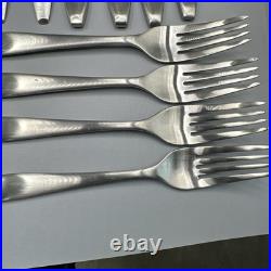Oneida STAFFORD SATIN 18/10 Stainless 20 Pc Flatware Service For 4 See