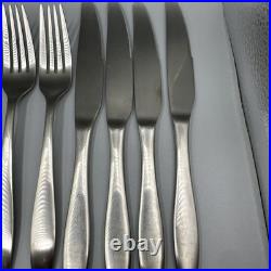 Oneida STAFFORD SATIN 18/10 Stainless 20 Pc Flatware Service For 4 See