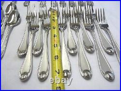 Oneida Satin Garnet Stainless Flatware Set China 75-pieces