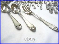 Oneida Satin Garnet Stainless Flatware Set China 75-pieces