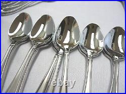 Oneida Satin Garnet Stainless Flatware Set China 75-pieces