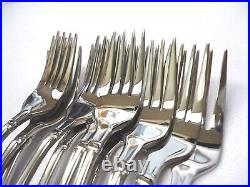 Oneida Satin Garnet Stainless Flatware Set China 75-pieces