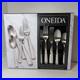 Oneida Satin Lewin 65 Piece Fine Flatware Set, Service For 12