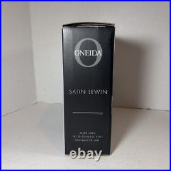 Oneida Satin Lewin 65 Piece Fine Flatware Set, Service For 12