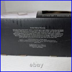 Oneida Satin Lewin 65 Piece Fine Flatware Set, Service For 12