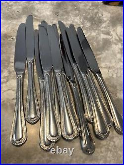 Oneida Satin Princess Stainless Flatware Service For 12, 10 Serving, Total 70