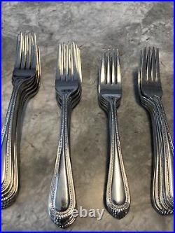 Oneida Satin Princess Stainless Flatware Service For 12, 10 Serving, Total 70