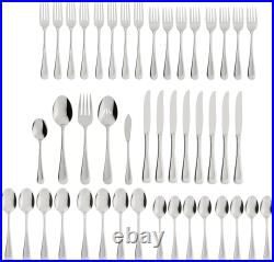 Oneida Satin Sand Dune Everyday Dinner Forks, Set of 4, 18/0 Stainless Steel, Si