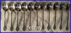 Oneida Satinique Dinner Stainless Flatware Deluxe Community Lot Of 38 Variety