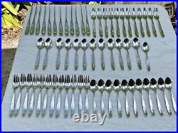 Oneida Sestina Heirloom Stainless 18/10 Flatware Service for Twelve 60 Pieces