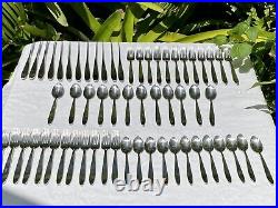 Oneida Sestina Heirloom Stainless 18/10 Flatware Service for Twelve 60 Pieces