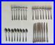 Oneida Shelley 8 Place Sets Heirloom Cube Stainless Flatware Service 31 Pc READ