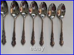 Oneida Shelley 8 Place Sets Heirloom Cube Stainless Flatware Service 31 Pc READ