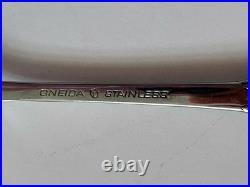Oneida Shelley 8 Place Sets Heirloom Cube Stainless Flatware Service 31 Pc READ