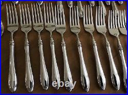 Oneida Sheraton Cube Stainless Flatware Set 53 Pieces Service For 8 Plus Serv