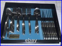 Oneida Silversmiths 108 piece Stainless Flatware Set for 16 + 12 Serving PCs