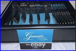 Oneida Silversmiths 108 piece Stainless Flatware Set for 16 + 12 Serving PCs