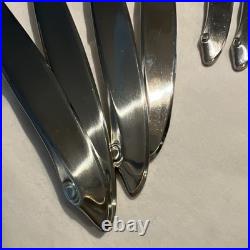 Oneida Silversmiths 108 piece Stainless Flatware Set for 16 + 12 Serving PCs
