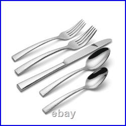 Oneida Silverware Set, Cabria 45-Piece Fine Flatware Set, Service For 8, 18/10 S