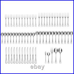 Oneida Silverware Set For 12, Flight 65-Piece 65 Piece
