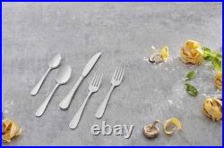 Oneida Silverware Set For 12, Flight 65-Piece 65 Piece