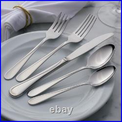 Oneida Silverware Set For 12, Flight 65-Piece 65 Piece