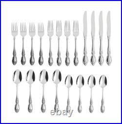 Oneida Silverware Set For 4 Louisiana 20-Piece Fine Flatware Set Service For 4 1