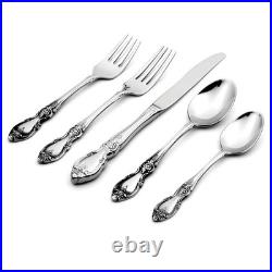 Oneida Silverware Set For 4 Louisiana 20-Piece Fine Flatware Set Service For 4 1