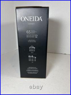 Oneida Simmer 65 Piece Flatware Set H021065AL20