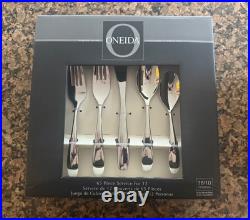 Oneida Stafford Mirror 18/10 Stainless 65pc. Flatware Set (Service for Twelve)