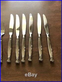 Oneida Stainless Act 1 Glossy 4 Pieces Knife Fork Table Spoon 6 Sets 24 Total
