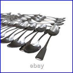 Oneida Stainless American Colonial Flatware Set of 53 Knifes Spoons Forks